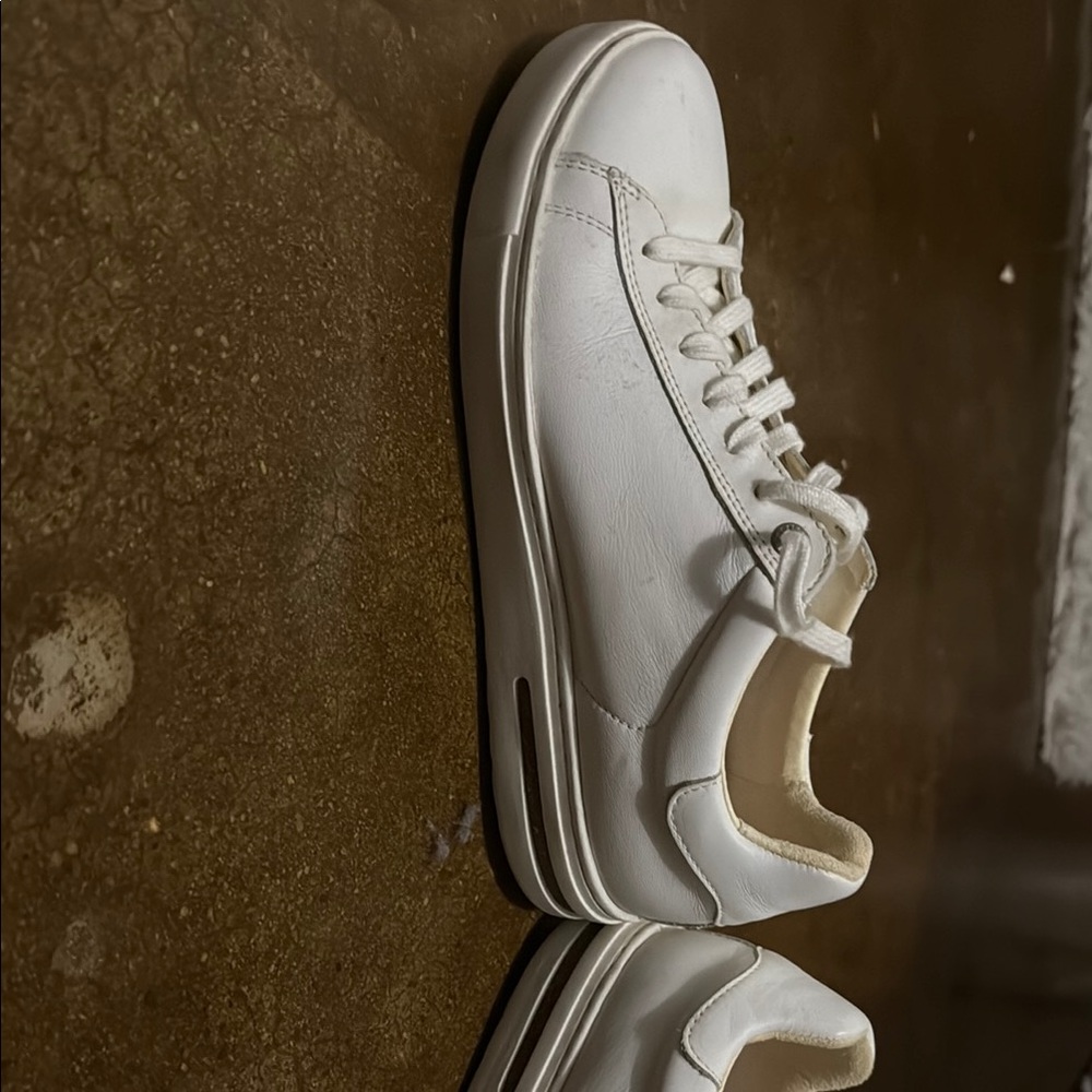 Birkenstock White Sneakers Classic Comfortable Design
